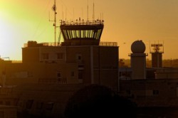 Malta Airport aerial shots