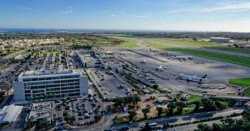 Malta Airport aerial shots