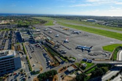 Malta Airport aerial shots