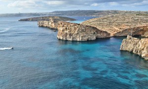 A boat trip to Comino