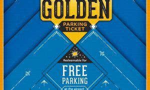Golden Parking ticket