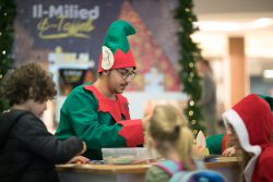 Malta Airport in Christmas