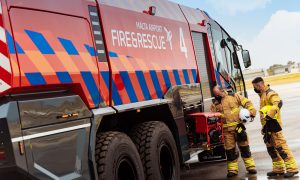 Two Panther 6X6 Fire Trucks join MIA’S Rescue and Fire-fighting FLEET