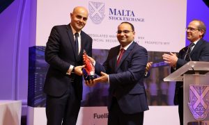 Malta International Airport plc honoured with the Malta Stock Exchange Company of the Year Award