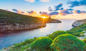 FINE WEATHER WEATHER TO USHER IN THE NEW YEAR ON THE MALTESE ISLANDS