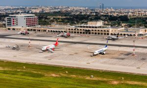 Malta International Airport traffic for January nears 380,000 passenger movements