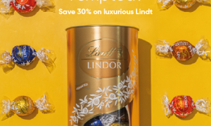 30% OFF LUXURIOUS LINDT